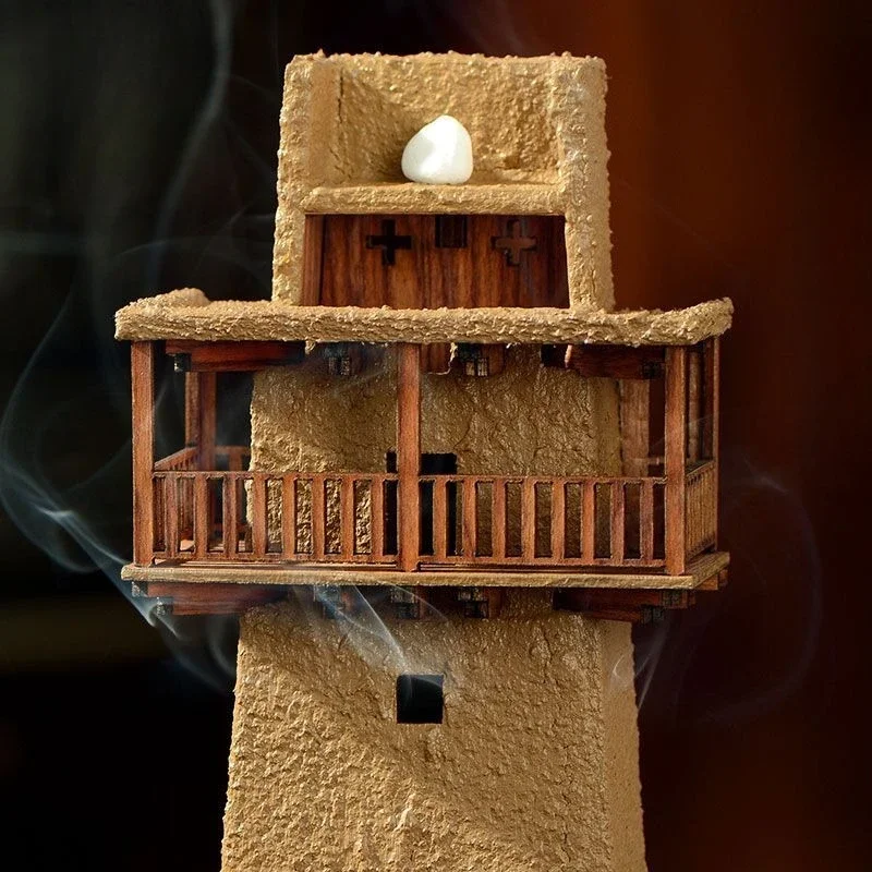 Tibetan village handmade merchandise incense burner, vertical aromatherapy burner
Tibetan village handmade merchandise incense burner, vertical aromatherapy burner