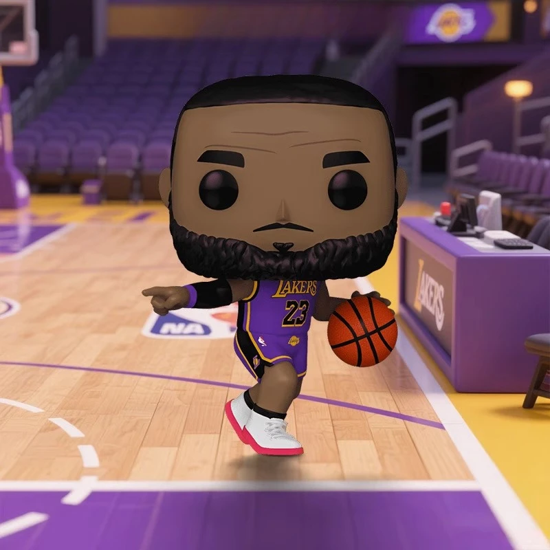 Genuine Edition FUNKO POP NBA Los Angeles Lakers LeBron James Action Desktop Decoration Ornament Model Toys Collectible Model
Genuine Edition FUNKO POP NBA Los Angeles Lakers LeBron James Action Desktop Decoration Ornament Model Toys Collectible Model