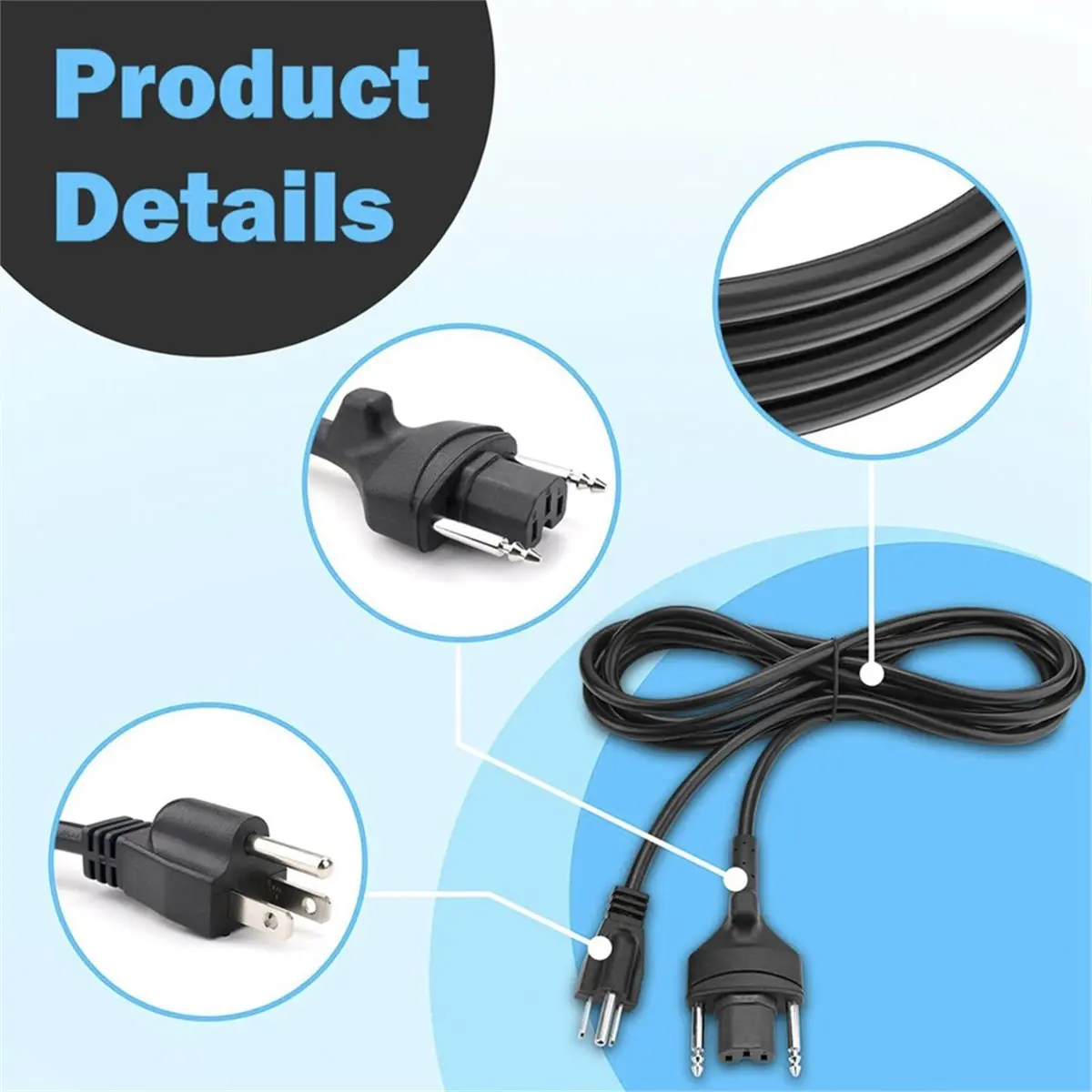 A95G 89143 150" Power Cord for MP Series Immersion Blenders US Plug
A95G 89143 150" Power Cord for MP Series Immersion Blenders US Plug