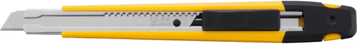 9mm Slide Lock Utility Knife - Retractable Precision Tool with Snap-Off Blades, Multi-Purpose Use
9mm Slide Lock Utility Knife - Retractable Precision Tool with Snap-Off Blades, Multi-Purpose Use