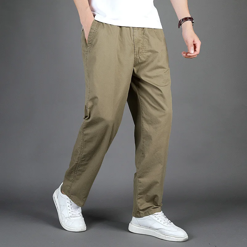 New Summer Men Large-size Trousers Casual Washing Workwear Middle-aged Casual Trousers
New Summer Men Large-size Trousers Casual Washing Workwear Middle-aged Casual Trousers