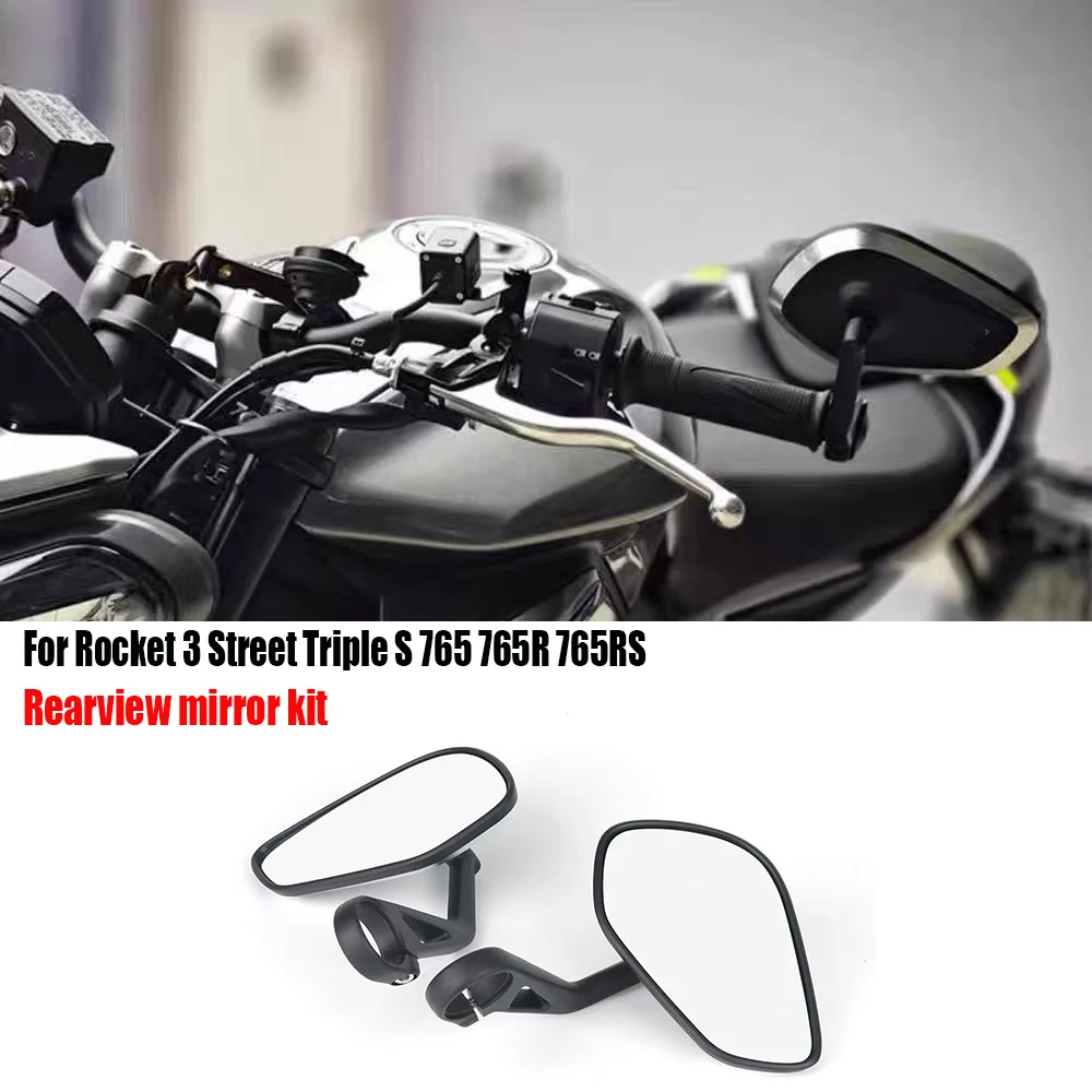 For Rocket 3 Street Triple S 765 765RS 765R Speed Triple 1200RS 1200RR Motorcycle Handlebar Rearview Handle Bar End Mirror Kit
For Rocket 3 Street Triple S 765 765RS 765R Speed Triple 1200RS 1200RR Motorcycle Handlebar Rearview Handle Bar End Mirror Kit