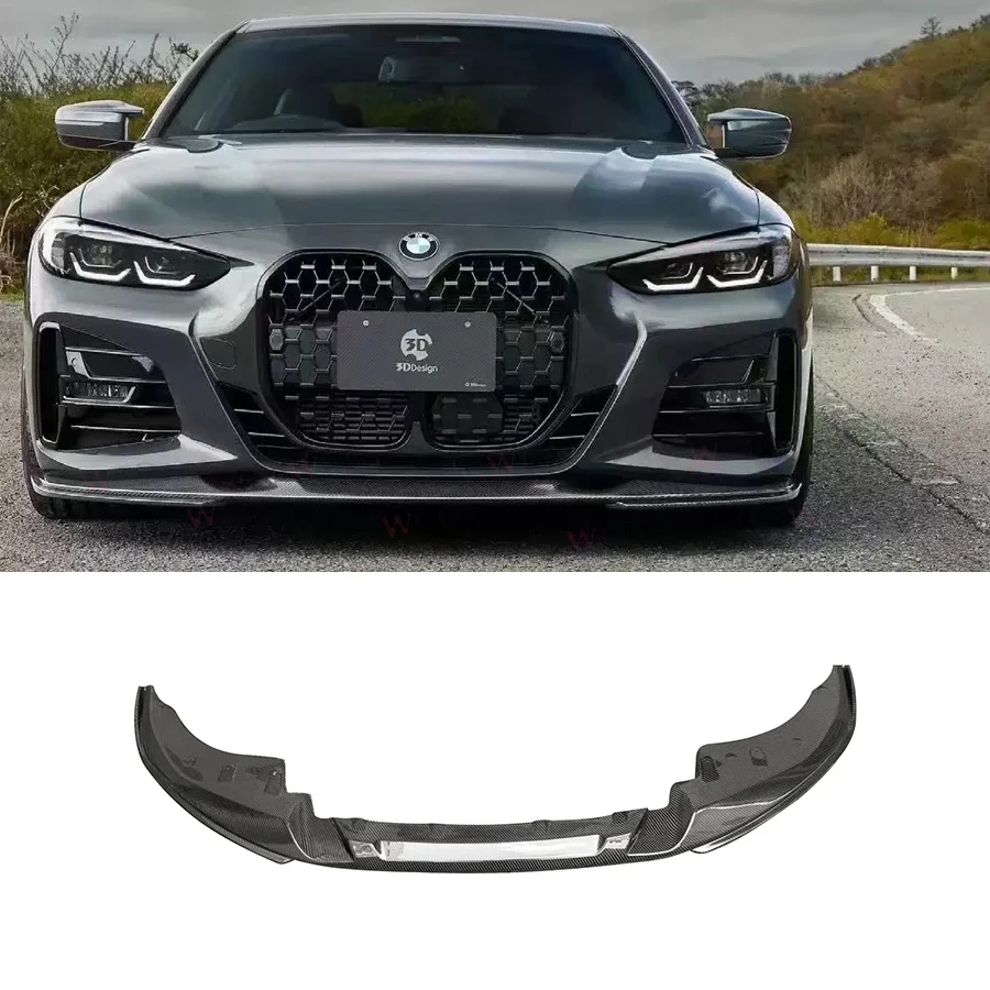 Carbon Fiber Body Kits 3D style Front Bumper Lip For 4 Series G22 G23 G26 lip 2021 2022
Carbon Fiber Body Kits 3D style Front Bumper Lip For 4 Series G22 G23 G26 lip 2021 2022