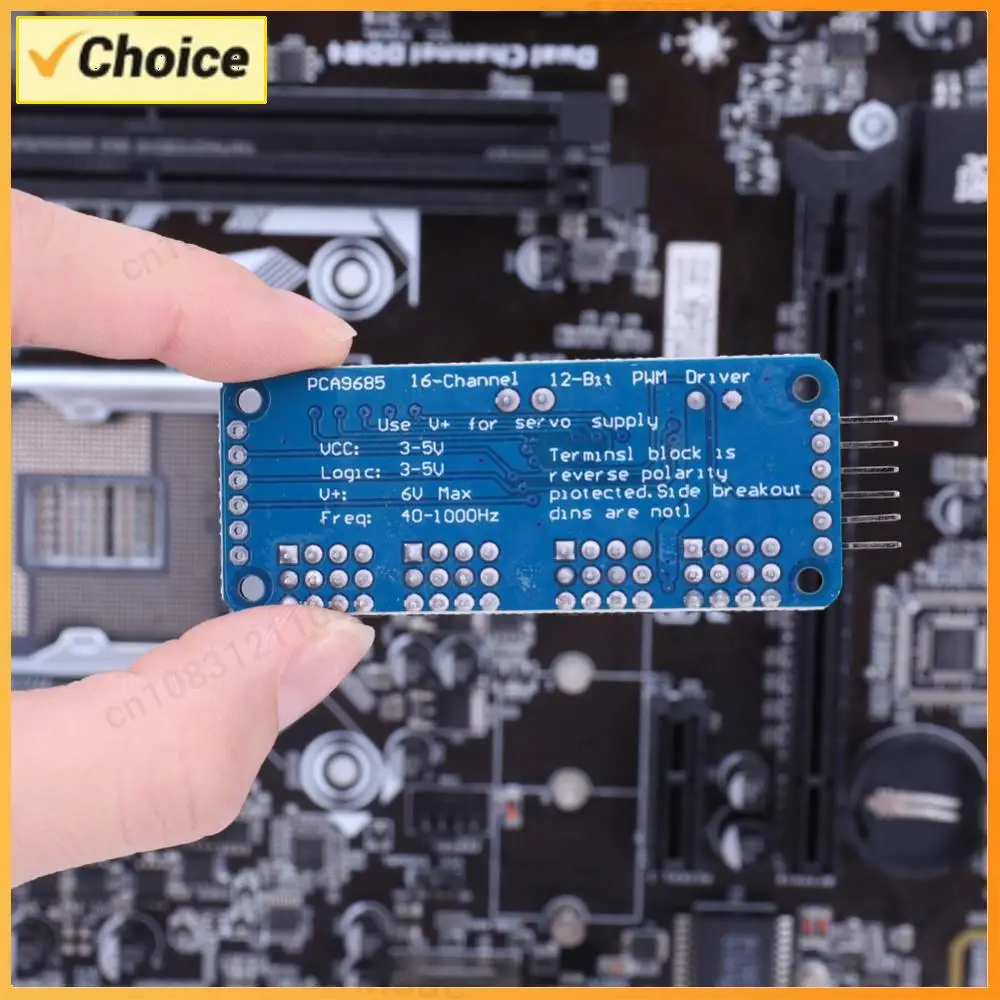 PCA9685 PWM Servo Motor Board Module IIC Interface 16 Channel 12-Bit PWM Servo Motor Driver Board Controller for Arduino Robot