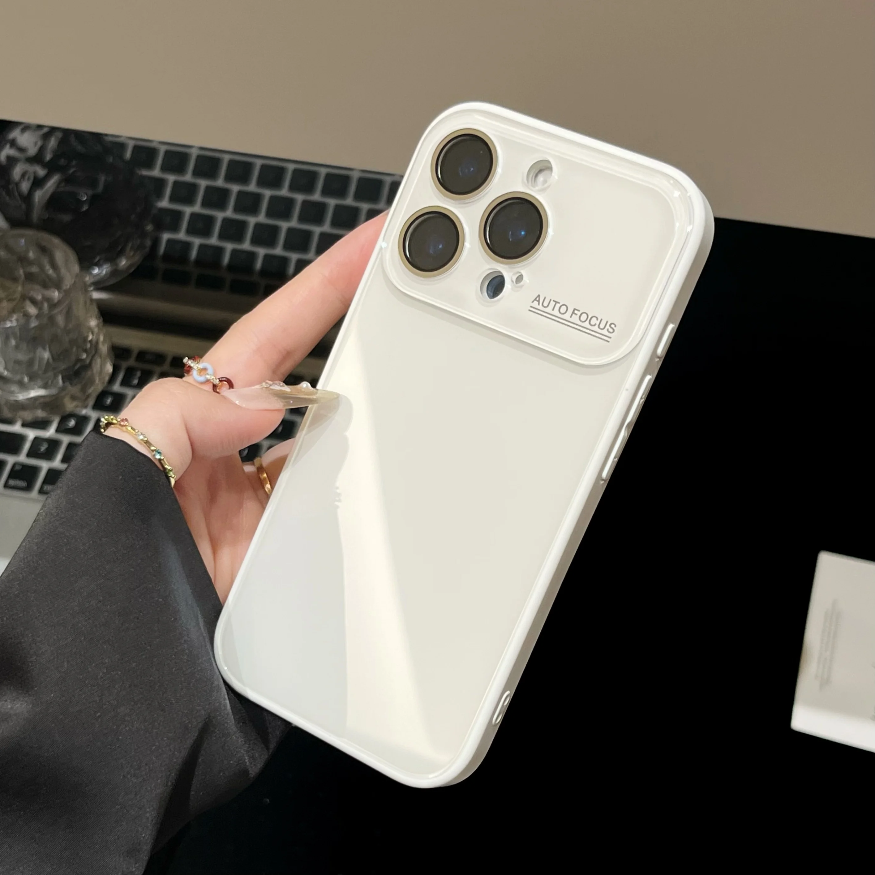 Luxury Candy Color Tempered Glass Camera Protection Case for iPhone 17 16 15 14 13 12 Pro Max Shockproof Bumper Hard Back Cover
Luxury Candy Color Tempered Glass Camera Protection Case for iPhone 17 16 15 14 13 12 Pro Max Shockproof Bumper Hard Back Cover