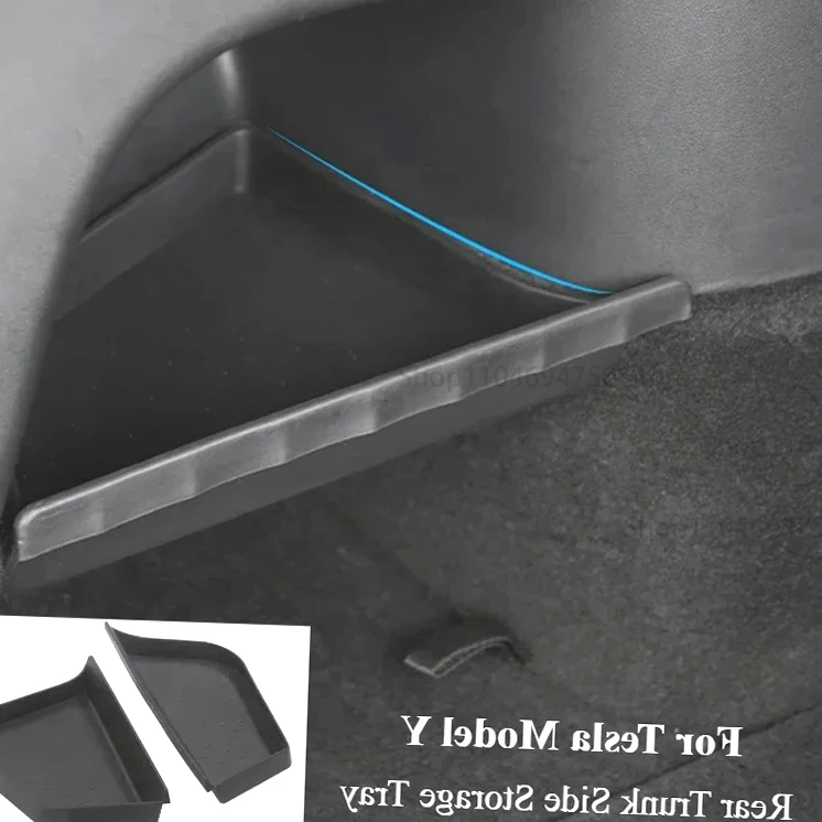 New! For Tesla Model Y 2021-2024 Rear Trunk Side Storage Tray Upper Storage Partition Organizer Board TPE Divider Storage Access
New! For Tesla Model Y 2021-2024 Rear Trunk Side Storage Tray Upper Storage Partition Organizer Board TPE Divider Storage Access