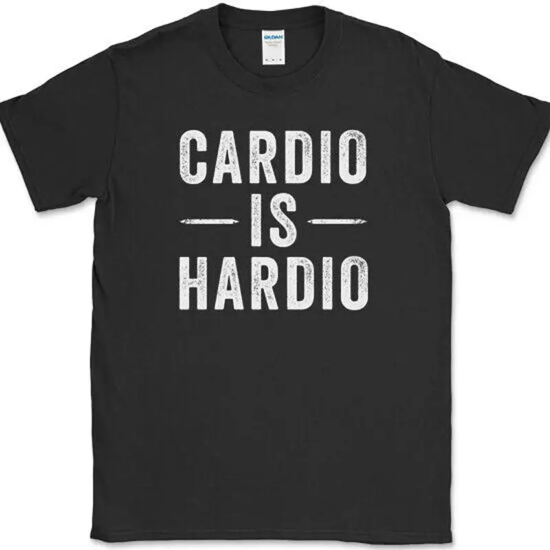 Футболка Cardio Is Hardio Забавная футболка для бега в тренажерном зале и фитнесе
Футболка Cardio Is Hardio Забавная футболка для бега в тренажерном зале и фитнесе