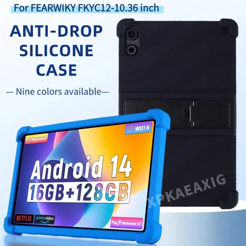 For FEARWIKY FKYC12 Tablet 10.36inch Android 14 PC Funda with 4 Shockproof Airbags Safety Silicon Stand Protective Shell
For FEARWIKY FKYC12 Tablet 10.36inch Android 14 PC Funda with 4 Shockproof Airbags Safety Silicon Stand Protective Shell