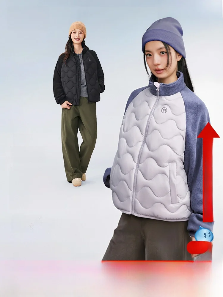 Легкая повседневная женская куртка с узором в стиле пэчворк, модная, универсальная, для снежной погоды, для поездок на работу, из нейлона
Легкая повседневная женская куртка с узором в стиле пэчворк, модная, универсальная, для снежной погоды, для поездок на работу, из нейлона