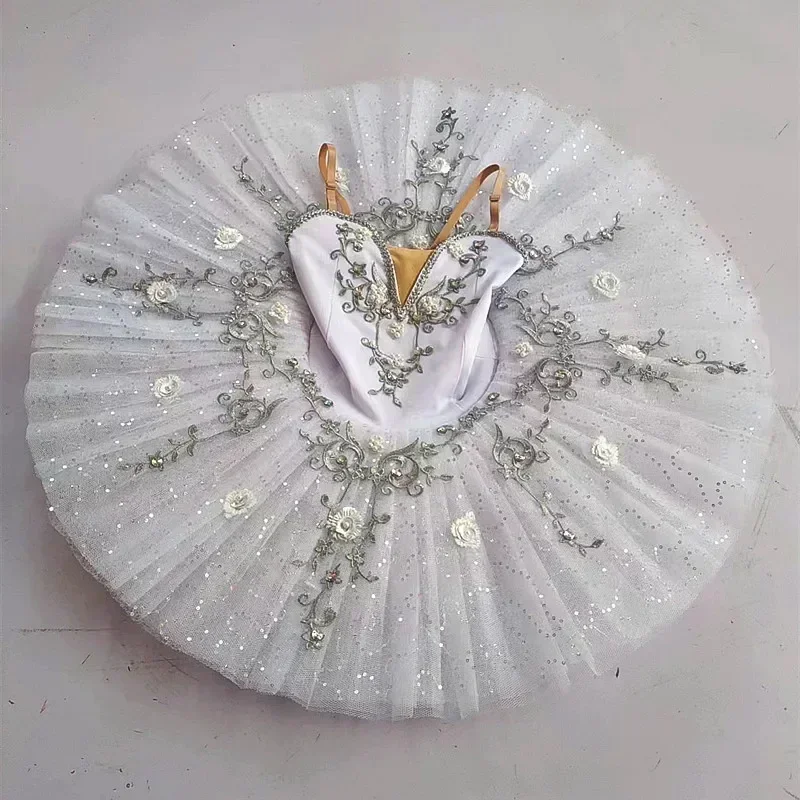 White Seuqined Children Ballet Tutu Dress Swan Lake Girl Dancing Costumes Ballet Adulto Ballerina Ballet Outfit For Girls
White Seuqined Children Ballet Tutu Dress Swan Lake Girl Dancing Costumes Ballet Adulto Ballerina Ballet Outfit For Girls