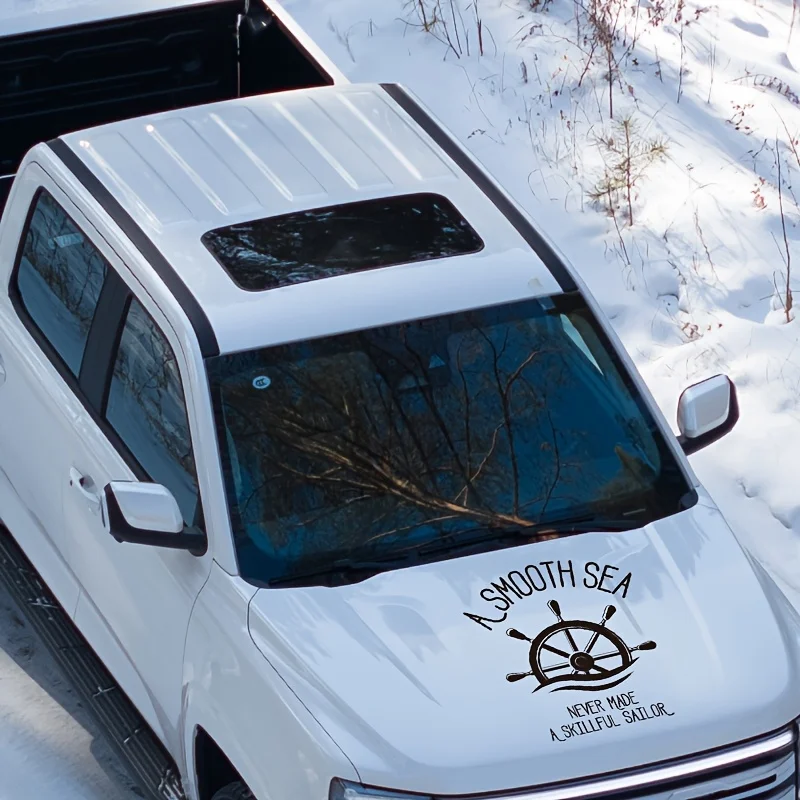 Helmsman Car Hood Sticker Pickup Off-Road Vehicle Decal Sticker Sports Fashion Personality Stickers
Helmsman Car Hood Sticker Pickup Off-Road Vehicle Decal Sticker Sports Fashion Personality Stickers