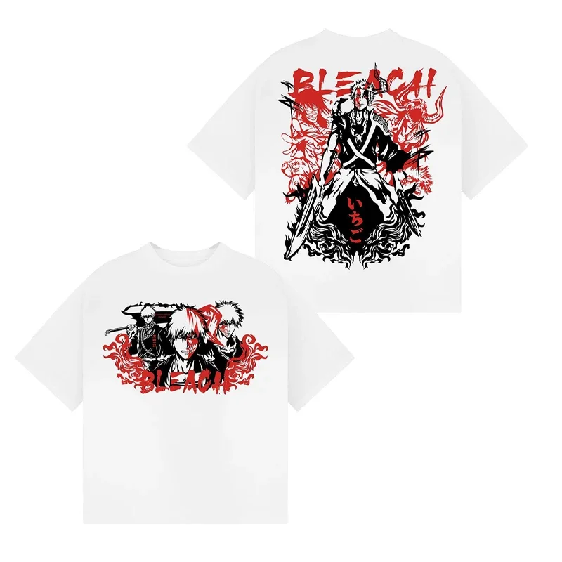 Men Fashion Streetwear Loose Anime Graphic Print T-Shirt Hip Hop Harajuku Summer Short Sleeved White T-shirt Cotton Top Tee
Men Fashion Streetwear Loose Anime Graphic Print T-Shirt Hip Hop Harajuku Summer Short Sleeved White T-shirt Cotton Top Tee