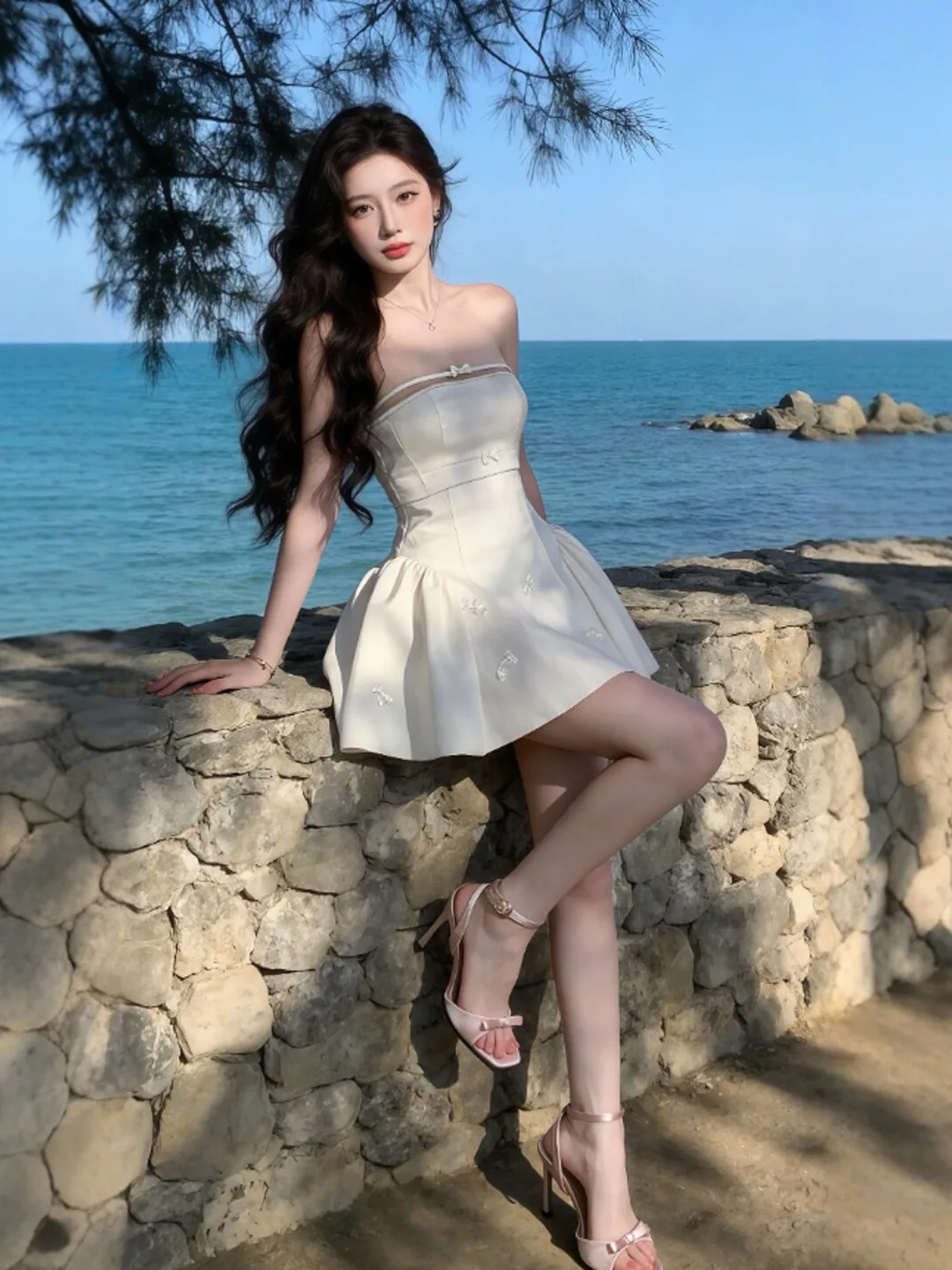 Unique Beautiful Women's Puffy Short Skirt Dress Gentle Style Summer Season Midi Dress City Commute Street Style Church Date
Unique Beautiful Women's Puffy Short Skirt Dress Gentle Style Summer Season Midi Dress City Commute Street Style Church Date