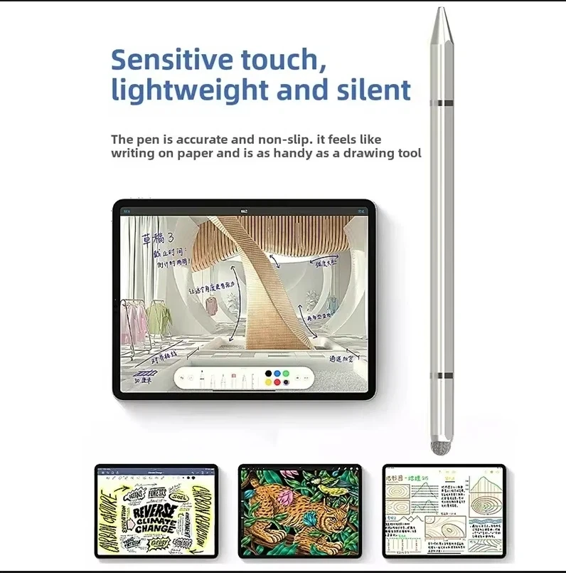 3 in 1 Magnetic Stylus Pen for IOS Android Touch Pen for IPad Samsung Xiaomi Huawei Tablet Phone Drawing Capacitive Pencil
3 in 1 Magnetic Stylus Pen for IOS Android Touch Pen for IPad Samsung Xiaomi Huawei Tablet Phone Drawing Capacitive Pencil