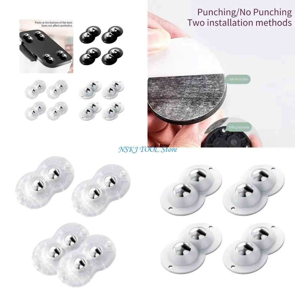 L8RC Furniture Moving Wheel with Double Bearings Not Drill Application for Household
L8RC Furniture Moving Wheel with Double Bearings Not Drill Application for Household