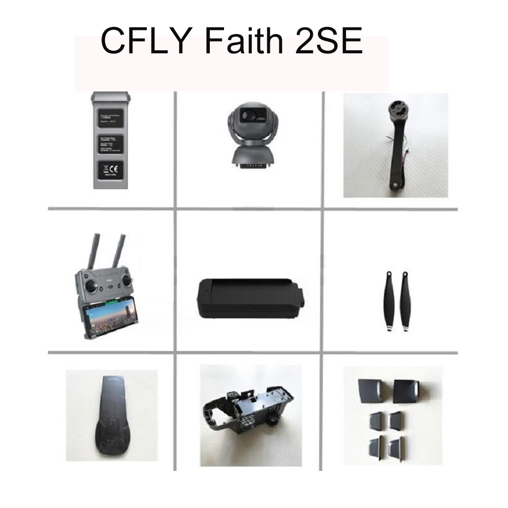 C-FLY Faith 2SE Faith2 SE RC Drone Spare Parts Blade Propellers Shell Remote Control Camera Cable Arm Leg Charger GPS
C-FLY Faith 2SE Faith2 SE RC Drone Spare Parts Blade Propellers Shell Remote Control Camera Cable Arm Leg Charger GPS