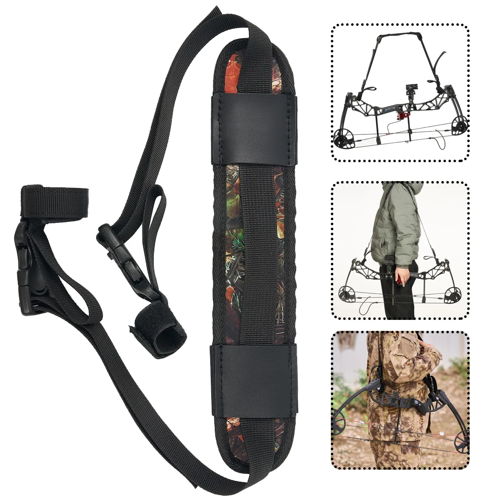 1pcs Compound Bow Sling String Outdoor Convenient Single-Shoulder Strap Composite Bow Competitive Bow Hunting Accessories
1pcs Compound Bow Sling String Outdoor Convenient Single-Shoulder Strap Composite Bow Competitive Bow Hunting Accessories