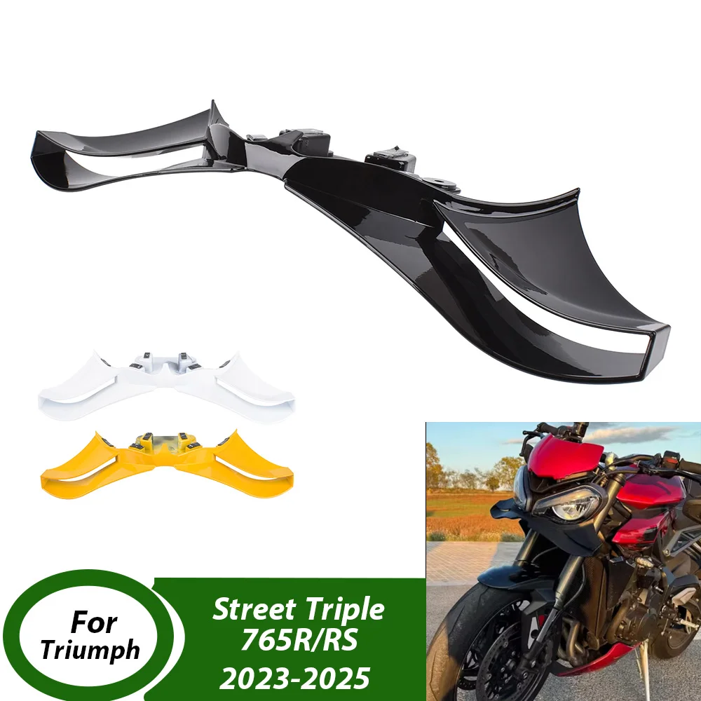 Для Triumph Street Triple 765 R RS 2023-2025 мотоцикла передний спойлер передний клюв спойлер крылышко спойлер прижимной дефлектор
Для Triumph Street Triple 765 R RS 2023-2025 мотоцикла передний спойлер передний клюв спойлер крылышко спойлер прижимной дефлектор