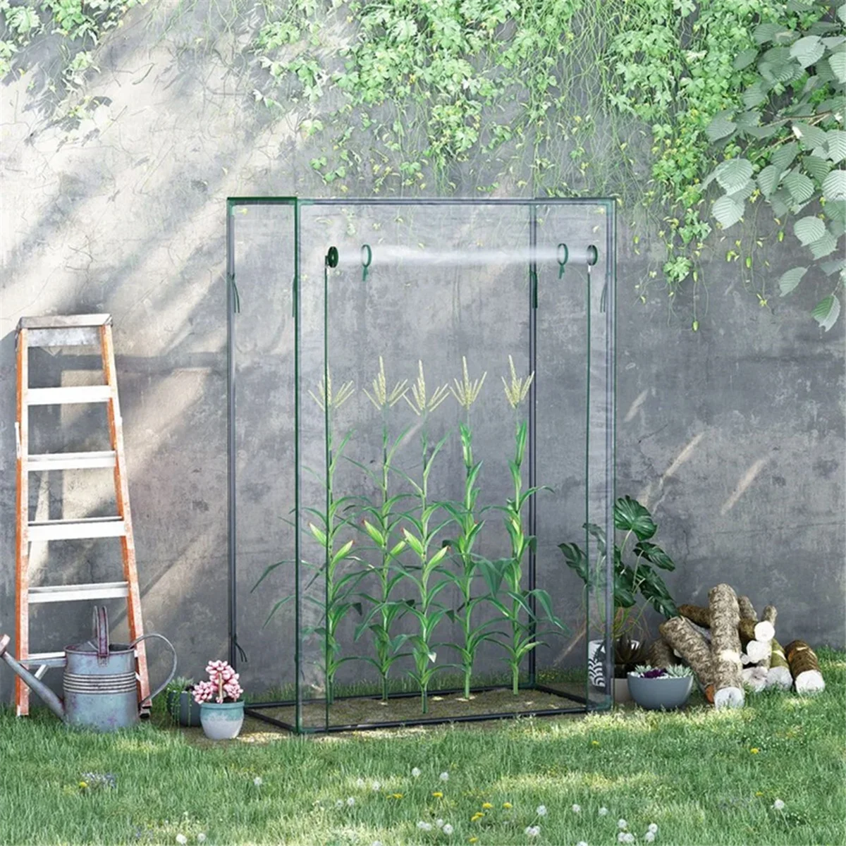 Greenhouse Replacement Cover Outdoor Grow Tent Waterproof Anti-UV Greenhouse Cover Portable Mini Garden Greenhouse
Greenhouse Replacement Cover Outdoor Grow Tent Waterproof Anti-UV Greenhouse Cover Portable Mini Garden Greenhouse