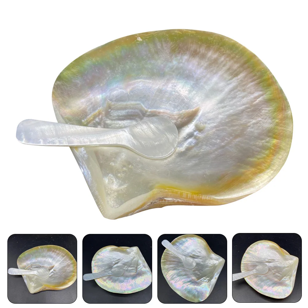 Shell Dining Plate Spoon Set Premium Seashell Smooth Safe Clean Food Plates Multipurpose Dessert Tray Snack Serving Home
Shell Dining Plate Spoon Set Premium Seashell Smooth Safe Clean Food Plates Multipurpose Dessert Tray Snack Serving Home