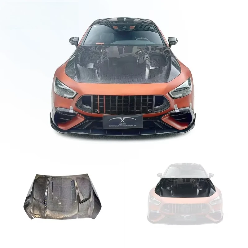 For Mercedes Benz AMG GT50 GT53 GT63 Upgrade SLC Style Carbon Fiber Engine Hoods High Quality Bonnets Engine Cover Car Body Kit
For Mercedes Benz AMG GT50 GT53 GT63 Upgrade SLC Style Carbon Fiber Engine Hoods High Quality Bonnets Engine Cover Car Body Kit