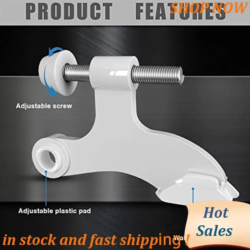 ABVB-6Pcs Hinge Pin Door Stopper Adjustable Heavy Duty Hinge With Rubber Bumper To Reduce Potential Damage Wall Dents
ABVB-6Pcs Hinge Pin Door Stopper Adjustable Heavy Duty Hinge With Rubber Bumper To Reduce Potential Damage Wall Dents