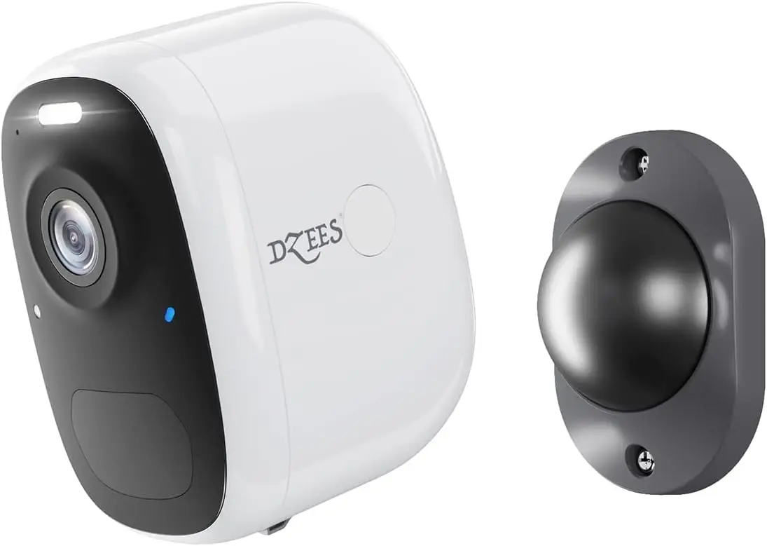 Wireless Outdoor Security Camera with 4MP HD, AI Motion Detection, Color Night Vision, 2-Way Talk, IP66 Waterproof
Wireless Outdoor Security Camera with 4MP HD, AI Motion Detection, Color Night Vision, 2-Way Talk, IP66 Waterproof