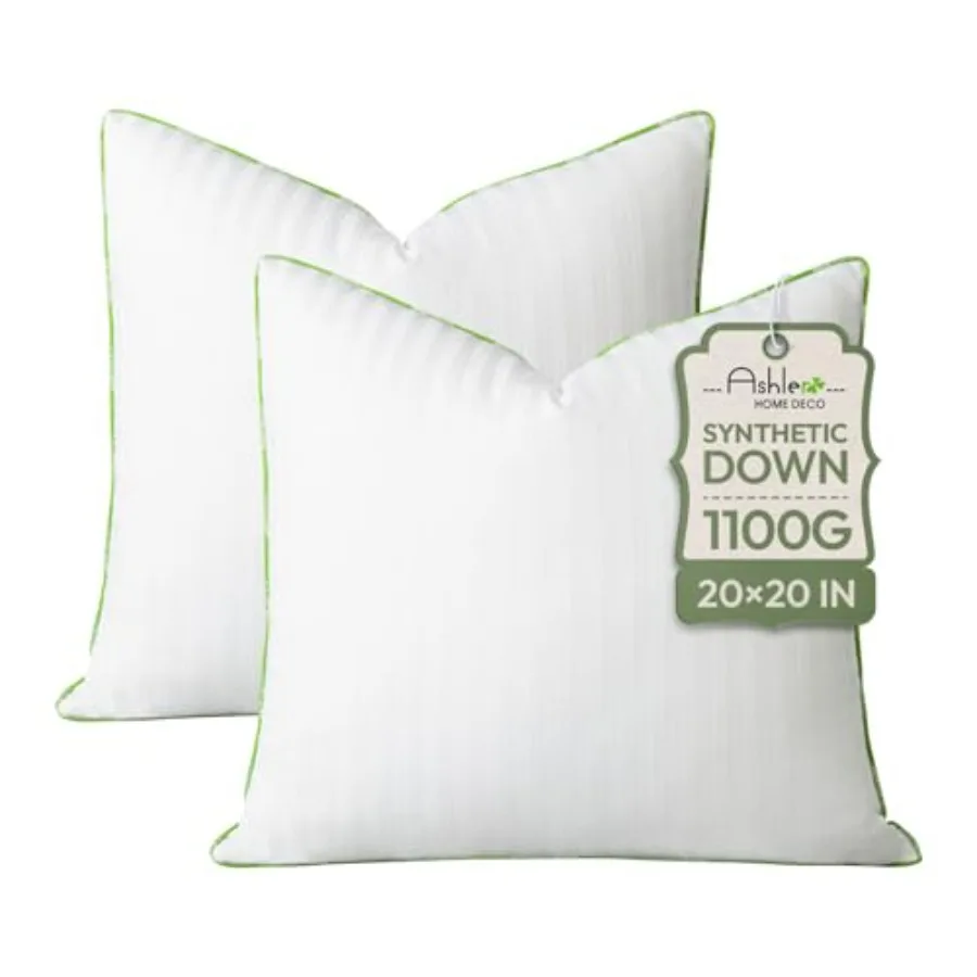 Synthetic Down Pillow serts, 0x0 Down Alternative Throw Pillows Insert Sleeping Pillows with 00% Cotton Cover Decorative Pillow
Synthetic Down Pillow serts, 0x0 Down Alternative Throw Pillows Insert Sleeping Pillows with 00% Cotton Cover Decorative Pillow