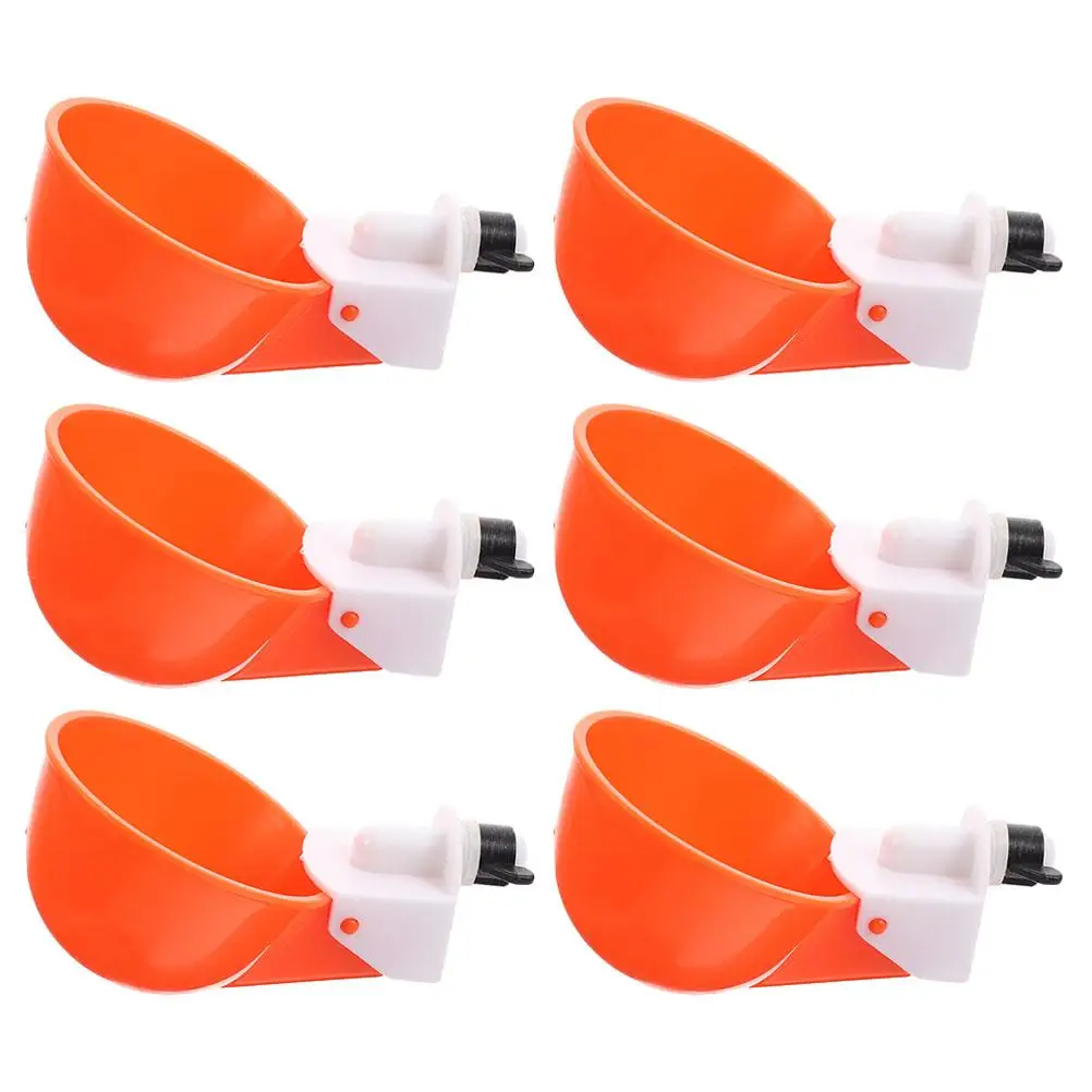 6 Pcs Automatic Chicken Water Cup Durable High grade Stainless Steel Easy Install Long lasting Farm Poultry Drinking Cups
6 Pcs Automatic Chicken Water Cup Durable High grade Stainless Steel Easy Install Long lasting Farm Poultry Drinking Cups