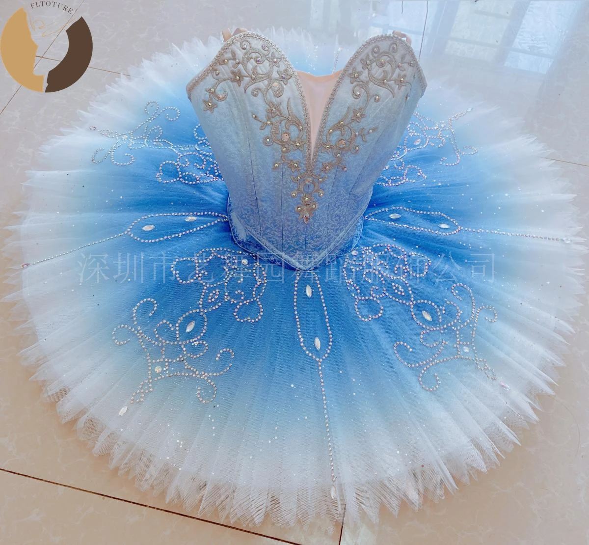 FLTOTURE YN2029 Professional Classical Blue Ombre Dancewear Adult 10 Layers Bright Stagewear Ballet Variation Tutu Skirt
FLTOTURE YN2029 Professional Classical Blue Ombre Dancewear Adult 10 Layers Bright Stagewear Ballet Variation Tutu Skirt