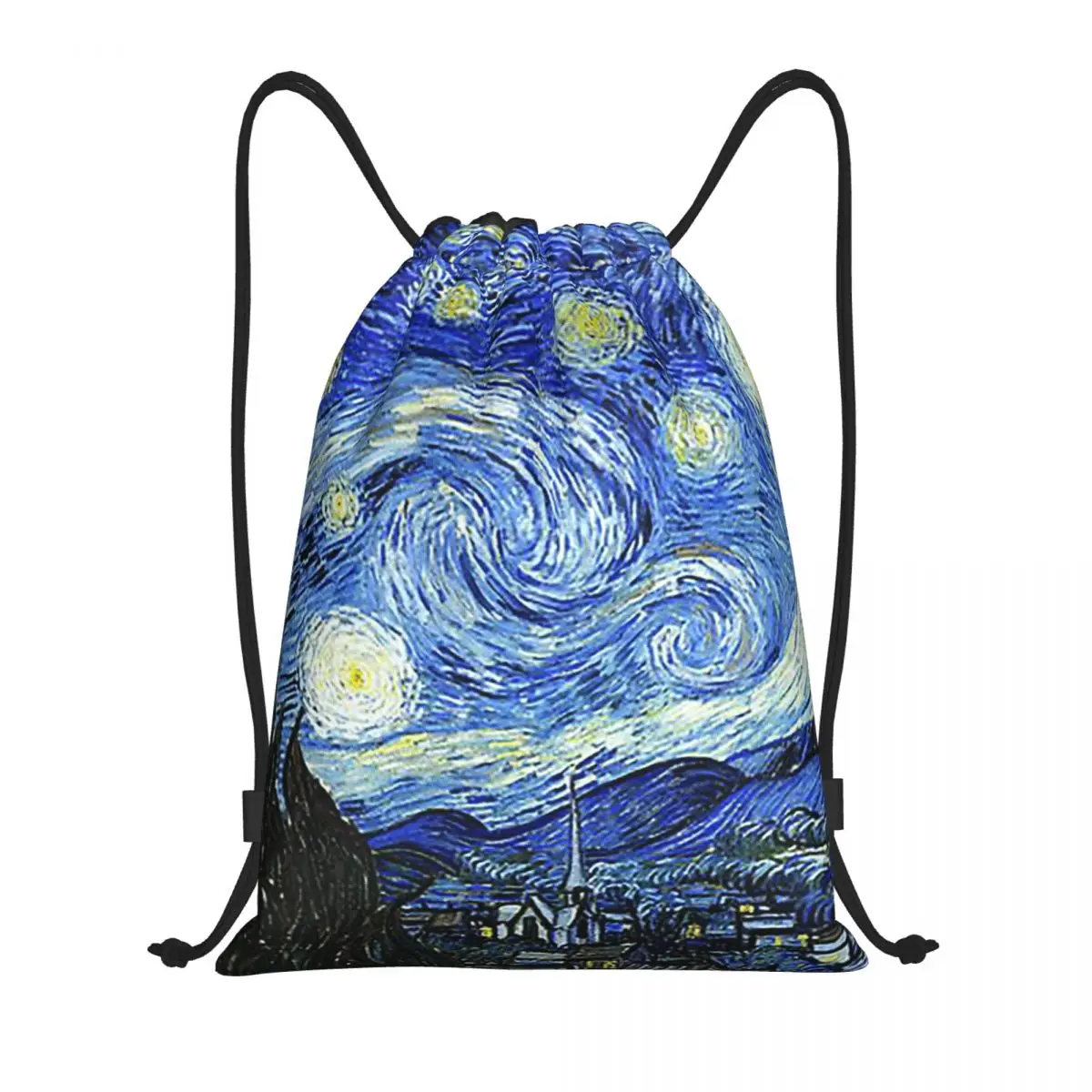 Рюкзаки Vincent Van Gogh Starry Night, портативные сумки на шнурке, сумки для обуви, сумки для книг для мужчин, женщин, студентов
Рюкзаки Vincent Van Gogh Starry Night, портативные сумки на шнурке, сумки для обуви, сумки для книг для мужчин, женщин, студентов