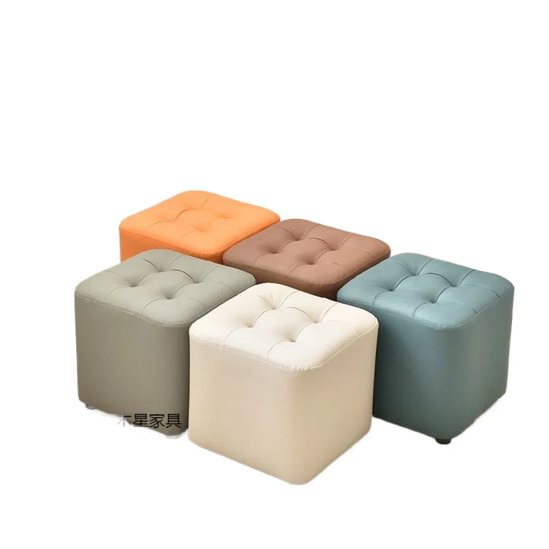 Square Footstool for Living Room Home Use Soft Padded Stool Sofa Ottoman Entryway Shoe Changing Bench Foot Rest Decorative
Square Footstool for Living Room Home Use Soft Padded Stool Sofa Ottoman Entryway Shoe Changing Bench Foot Rest Decorative