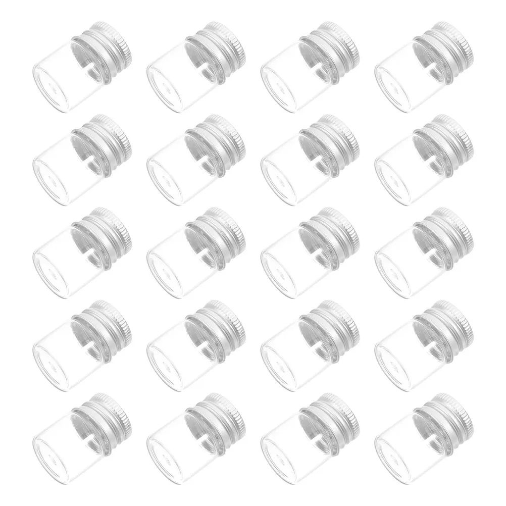 30 шт. мини-стеклянных бутылочек по 5 мл, прозрачные маленькие баночки с завинчивающимися крышками, герметичные контейнеры для эфирных масел, порошков, образцов
30 шт. мини-стеклянных бутылочек по 5 мл, прозрачные маленькие баночки с завинчивающимися крышками, герметичные контейнеры для эфирных масел, порошков, образцов