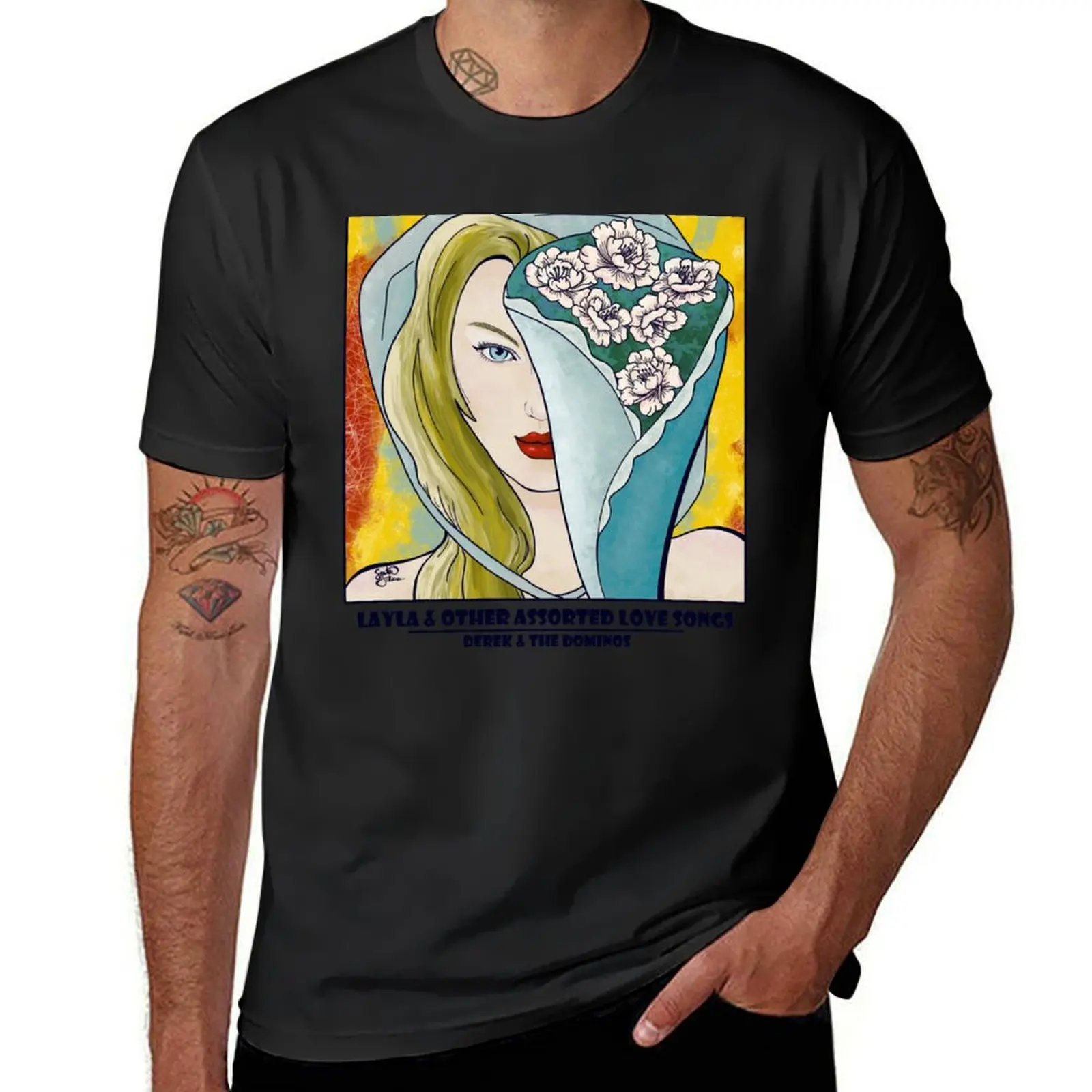 Reimagined Layla album cover T-Shirt anime t shirts sweat summer clothes men t shirts high quality
Reimagined Layla album cover T-Shirt anime t shirts sweat summer clothes men t shirts high quality