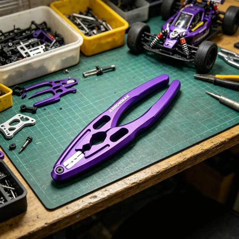 6 IN 1 Metal Shock Absorbed Pliers Rod Ball Clamp Multifunction Tool for 1/8 1/10 Remote Control Crawler Car Repair M4YD
6 IN 1 Metal Shock Absorbed Pliers Rod Ball Clamp Multifunction Tool for 1/8 1/10 Remote Control Crawler Car Repair M4YD