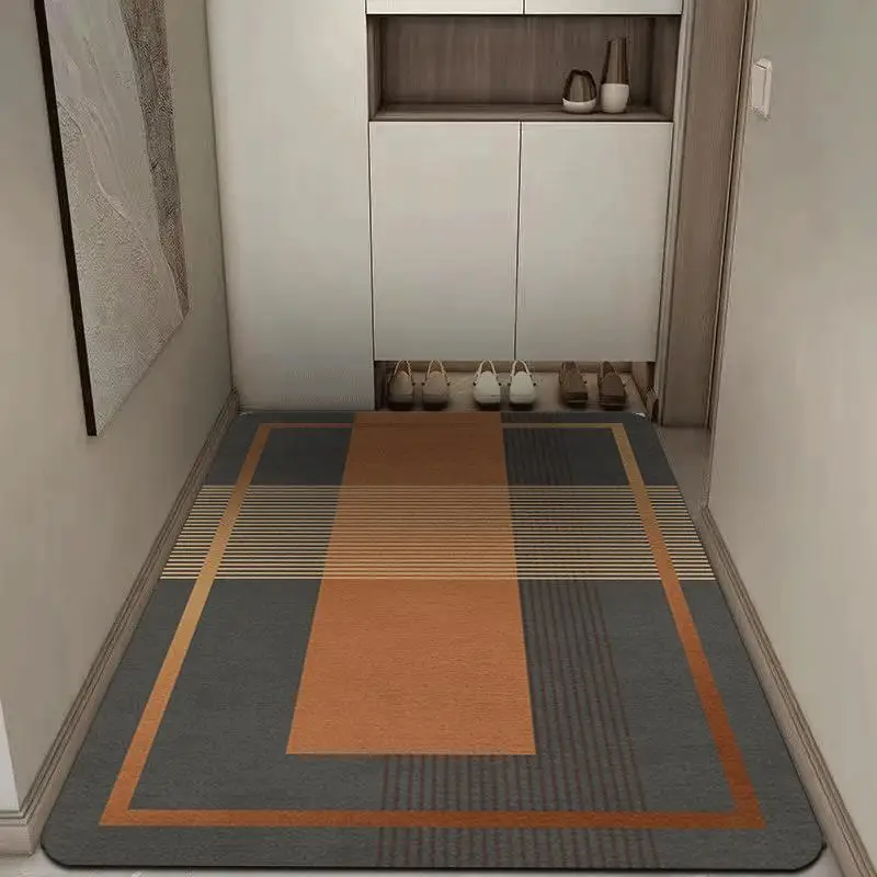Прочный придверный коврик для грязной зоны, силиконовый, с рельефным узором, легко чистится, нескользящий, влаговпитывающий, для ванной комнаты, домашний напольный коврик, простой стиль, льняной.
Прочный придверный коврик для грязной зоны, силиконовый, с рельефным узором, легко чистится, нескользящий, влаговпитывающий, для ванной комнаты, домашний напольный коврик, простой стиль, льняной.