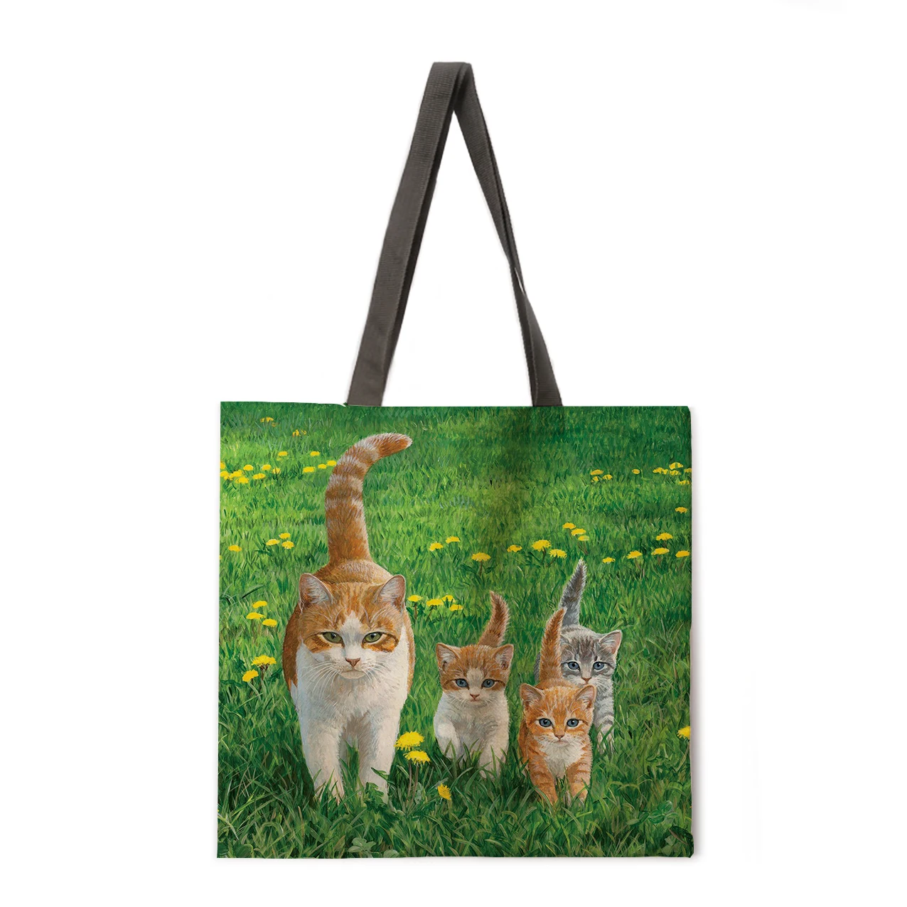 Rural cat linen bag handbag light shoulder bag large capacity eco-friendly shopping bag tote bag
Rural cat linen bag handbag light shoulder bag large capacity eco-friendly shopping bag tote bag