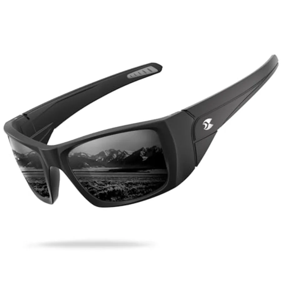 Sports Polarized Sunglasses for Men: Women UV400 Protection Wrap Around Sun Glasses for Fishing Driving Cycling TR90
Sports Polarized Sunglasses for Men: Women UV400 Protection Wrap Around Sun Glasses for Fishing Driving Cycling TR90
