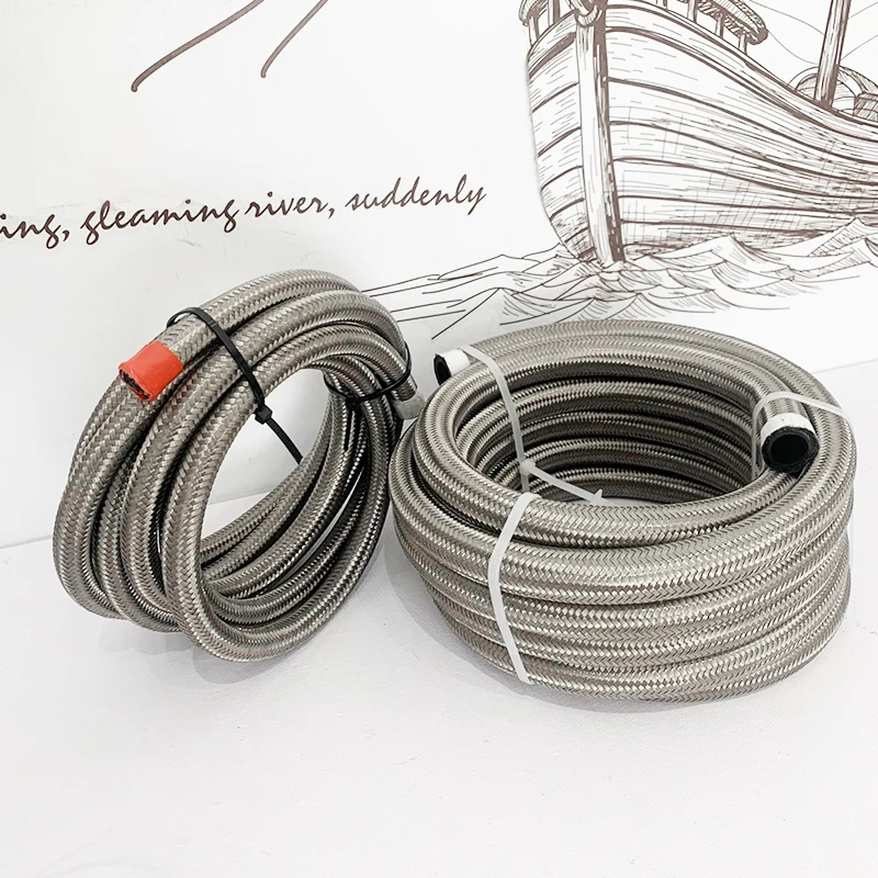 1M 3M 5M Universal Car Oil Gas Cooler Fuel Hose Tube Stainless Steel Braided Clamp Suit Inside CPE Rubber AN4 AN6 AN8 AN10
1M 3M 5M Universal Car Oil Gas Cooler Fuel Hose Tube Stainless Steel Braided Clamp Suit Inside CPE Rubber AN4 AN6 AN8 AN10
