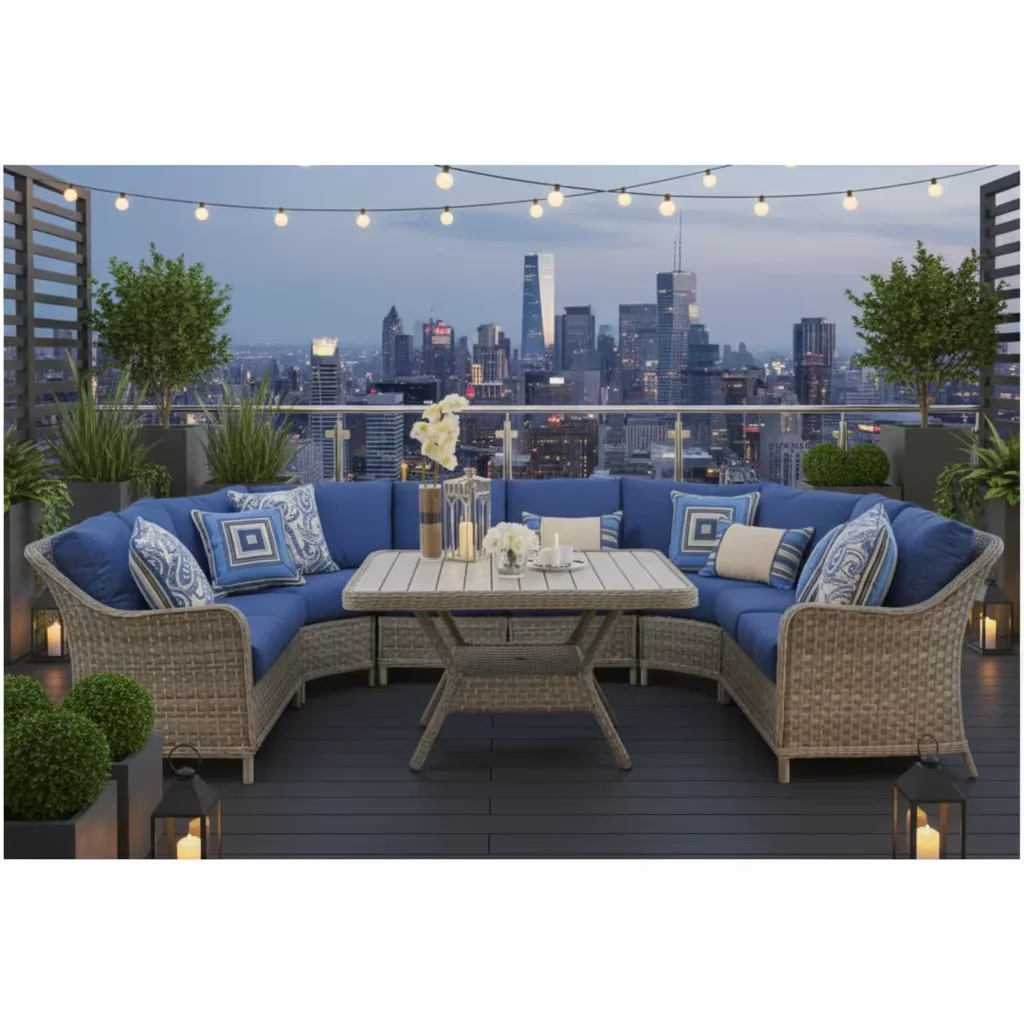 # 2022 Garden Furniture Outdoor Wicker Sectional Sofa Sets
# 2022 Garden Furniture Outdoor Wicker Sectional Sofa Sets