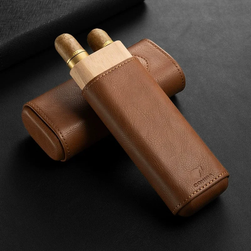 3-Piece Moisturizing Cuban Cigar Cover Set: Cedar Wood Portable Cigar Boxes – Reliable Travel Cigar Covers for Fresh Storage 
3-Piece Moisturizing Cuban Cigar Cover Set: Cedar Wood Portable Cigar Boxes – Reliable Travel Cigar Covers for Fresh Storage