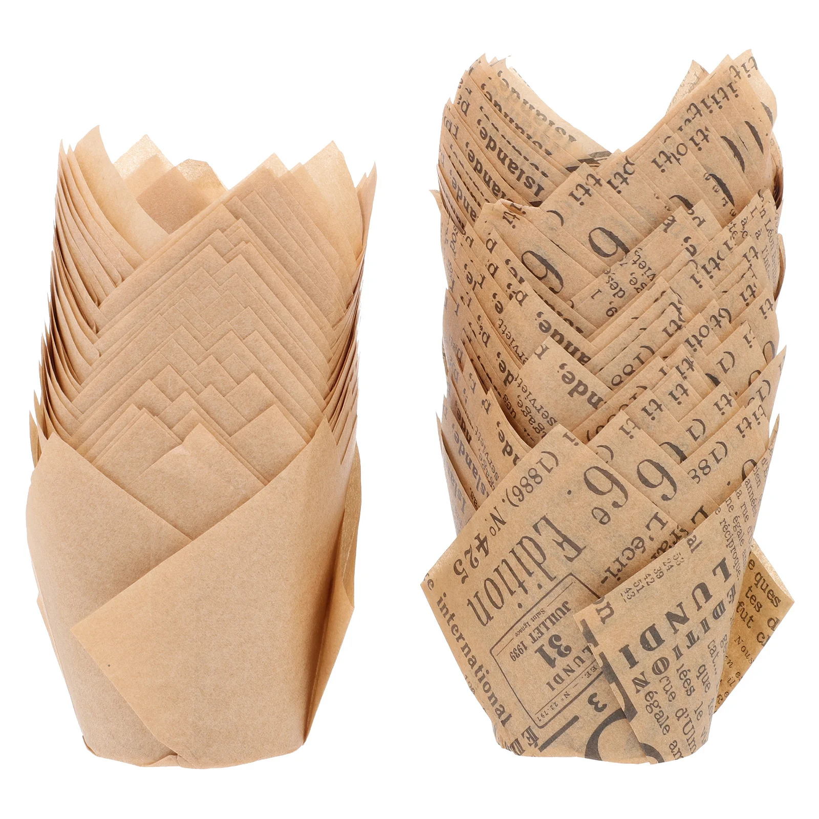 100Pcs Baking Cake Cups Tulip Design Food-Grade Cupcake Liners for Wedding Baby Shower Tea Party Baking Cupcake Trays
100Pcs Baking Cake Cups Tulip Design Food-Grade Cupcake Liners for Wedding Baby Shower Tea Party Baking Cupcake Trays