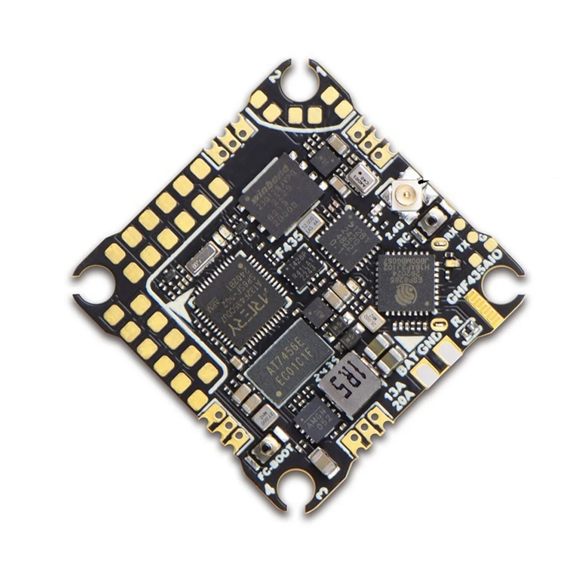 B94A GHF435AIO Drone Flight Controller with 20A ESC 2-4S OSD Baro GPS Built-in ELRS 2.4G CRSF for RC FPV Drones B
B94A GHF435AIO Drone Flight Controller with 20A ESC 2-4S OSD Baro GPS Built-in ELRS 2.4G CRSF for RC FPV Drones B