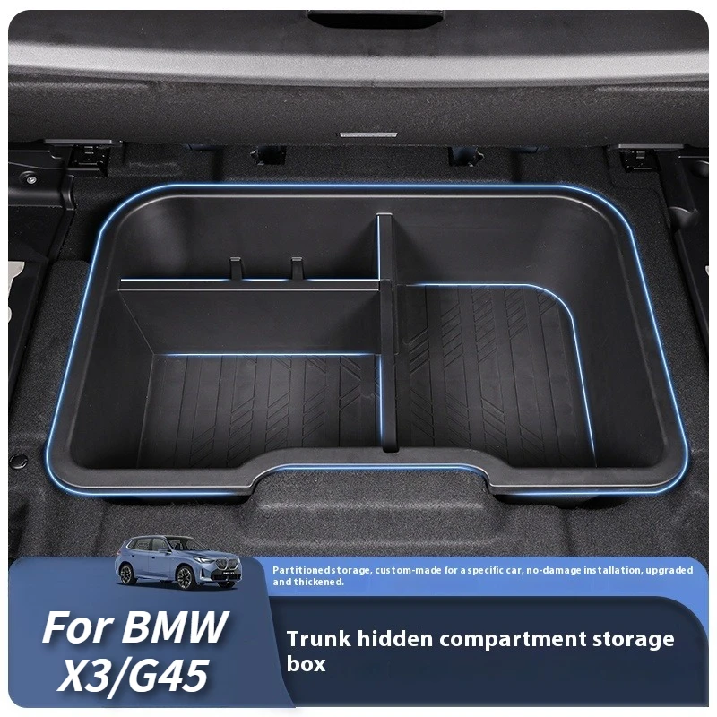 Fit For BMW G45 X3 2025+ Car Trunk Storage Box Organizer Interior Modification Supplies Accessories 
Fit For BMW G45 X3 2025+ Car Trunk Storage Box Organizer Interior Modification Supplies Accessories
