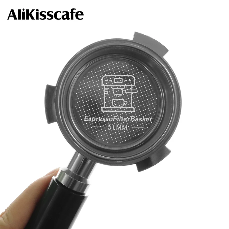 ALIKISSCAFE бездонный портафильтр для кофе, нержавеющая сталь для Delonghi Dedica EC680 EC685, инструменты для бариста, аксессуары для эспрессо
ALIKISSCAFE бездонный портафильтр для кофе, нержавеющая сталь для Delonghi Dedica EC680 EC685, инструменты для бариста, аксессуары для эспрессо