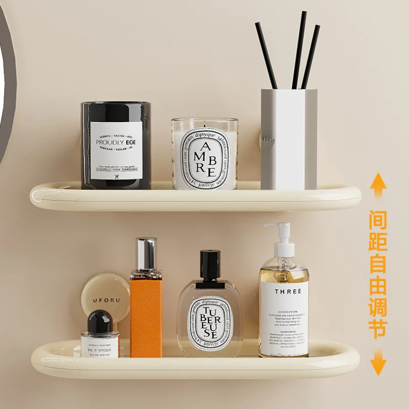 Custom Suction Cup Oval Storage Rack Bathroom No-Drill Wall-Mounted Shower Drainable Shower Gel Hand Soap Organizer
Custom Suction Cup Oval Storage Rack Bathroom No-Drill Wall-Mounted Shower Drainable Shower Gel Hand Soap Organizer