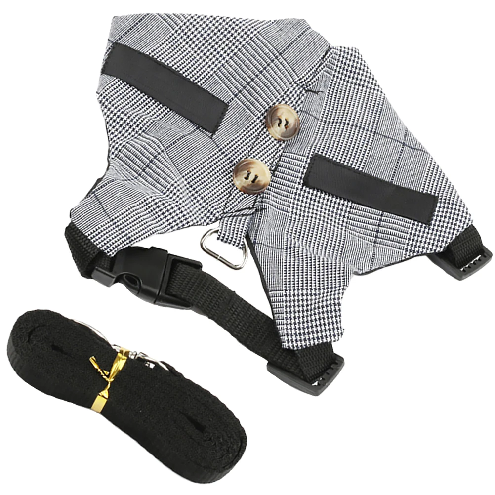 Supplies Small Pet Harness Chest Strap Hamster Traction Rope Bunny Grey Pulling Lightweight Soft Comfortable Safe Non choking
Supplies Small Pet Harness Chest Strap Hamster Traction Rope Bunny Grey Pulling Lightweight Soft Comfortable Safe Non choking