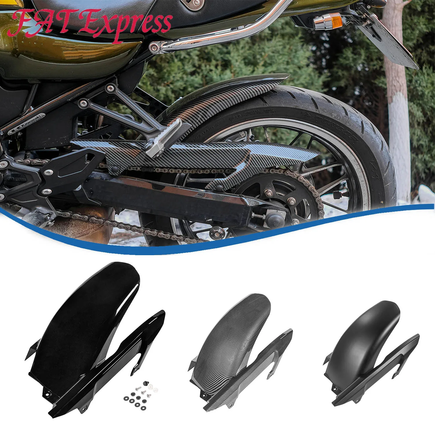 Z900 Z900RS Rear Tire Fender Hugger Splash Guard Mudguard Fairing For Kawasaki Z900 2017-2023 2021 2020 Motorcycle Accessories
Z900 Z900RS Rear Tire Fender Hugger Splash Guard Mudguard Fairing For Kawasaki Z900 2017-2023 2021 2020 Motorcycle Accessories