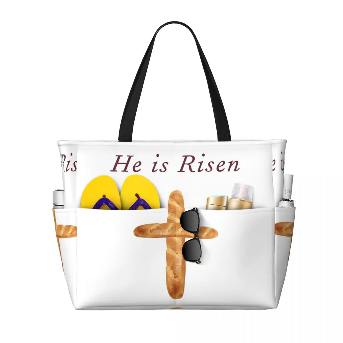 He Is Risen, Shirley's Bread Apron (Community) Beach Tote Bag Sport Gym Yoga Duffle Large Tote Bag Women Travel Bag Fitness bag
He Is Risen, Shirley's Bread Apron (Community) Beach Tote Bag Sport Gym Yoga Duffle Large Tote Bag Women Travel Bag Fitness bag