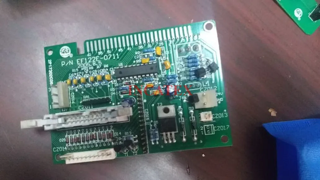 Good Quality Chinese Embroidery Machine Spare Parts Original Good Condition Dahao Electronic Board Card EF122E
Good Quality Chinese Embroidery Machine Spare Parts Original Good Condition Dahao Electronic Board Card EF122E